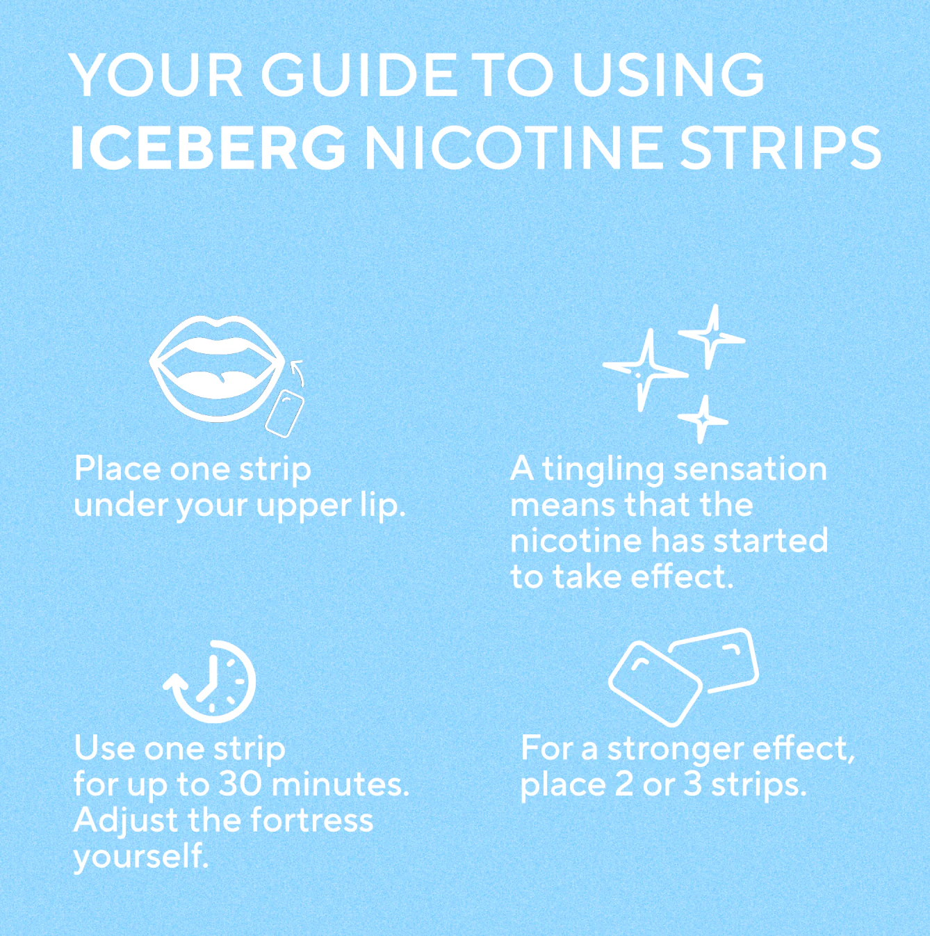 ICEBERG Nicotine Cotton Strips - Black - Image 5