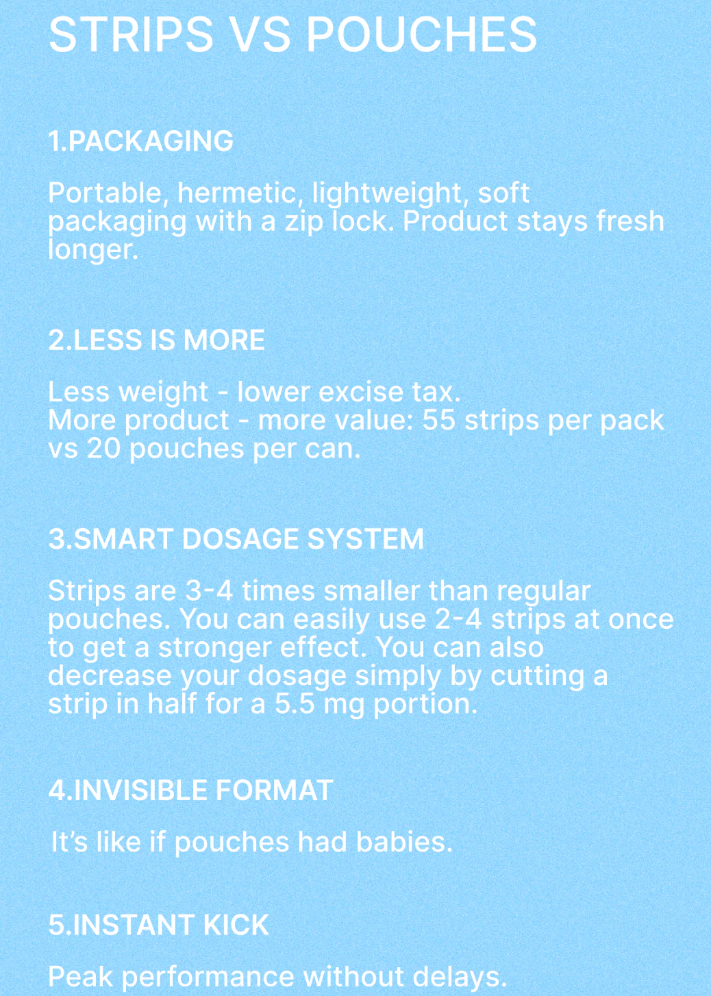 ICEBERG Nicotine Cotton Strips - Black - Image 7