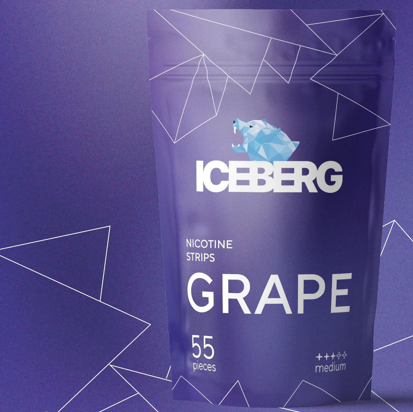 ICEBERG Nicotine Cotton Strips - Grape - Image 3