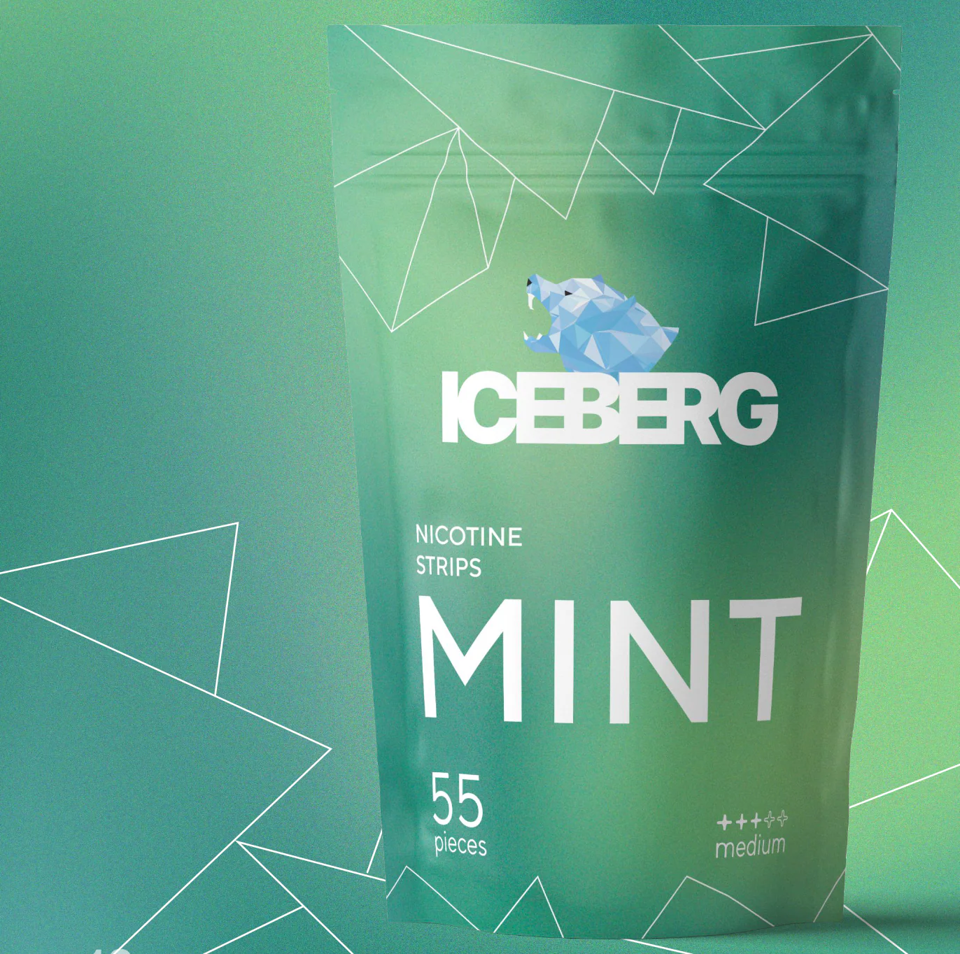 ICEBERG Nicotine Cotton Strips - Mint - Image 3